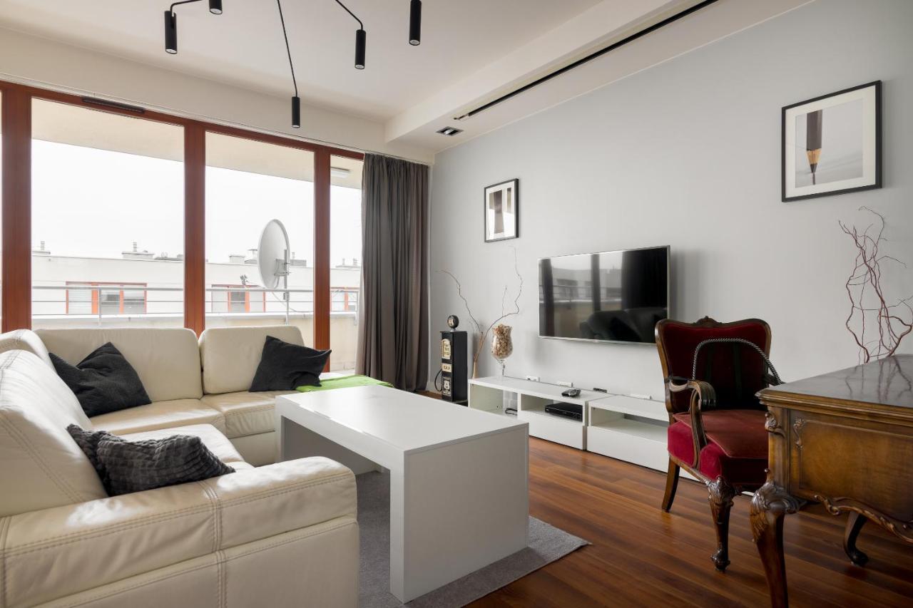 Hlonda Deluxe Apartment With Terrace Warszawa Eksteriør billede